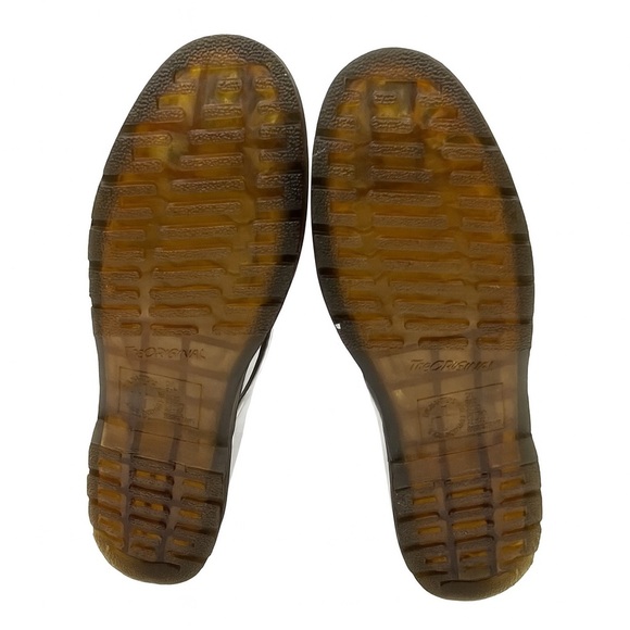 Dr Martens 1460 White Smooth Leather Lace Up Combat Boots Women’s 9 EU40 NWOT - Picture 9 of 13